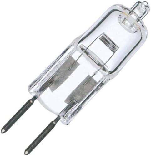 Satco S3121 - Bombilla halógena de 50 W, 900 lúmenes, base GY6.35 de 12 voltios, regulable