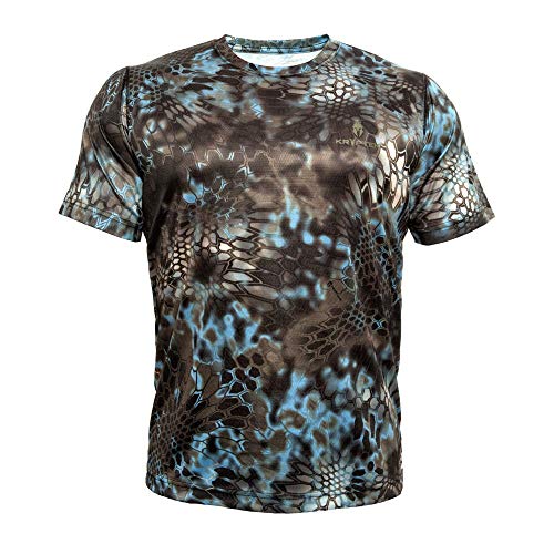 Kryptek Men's Standard Hyperion Short Sleeve, Lightweight, Breathable, Stealthy Camo Hunting and Fishing Shirt, Neptune, 3X-Large Kryptek Men's Standard Hyperion Short Sleeve, Lightweight, Breathable, Stealthy Camo Hunting and Fishing Shirt, Neptune, 3X-Large