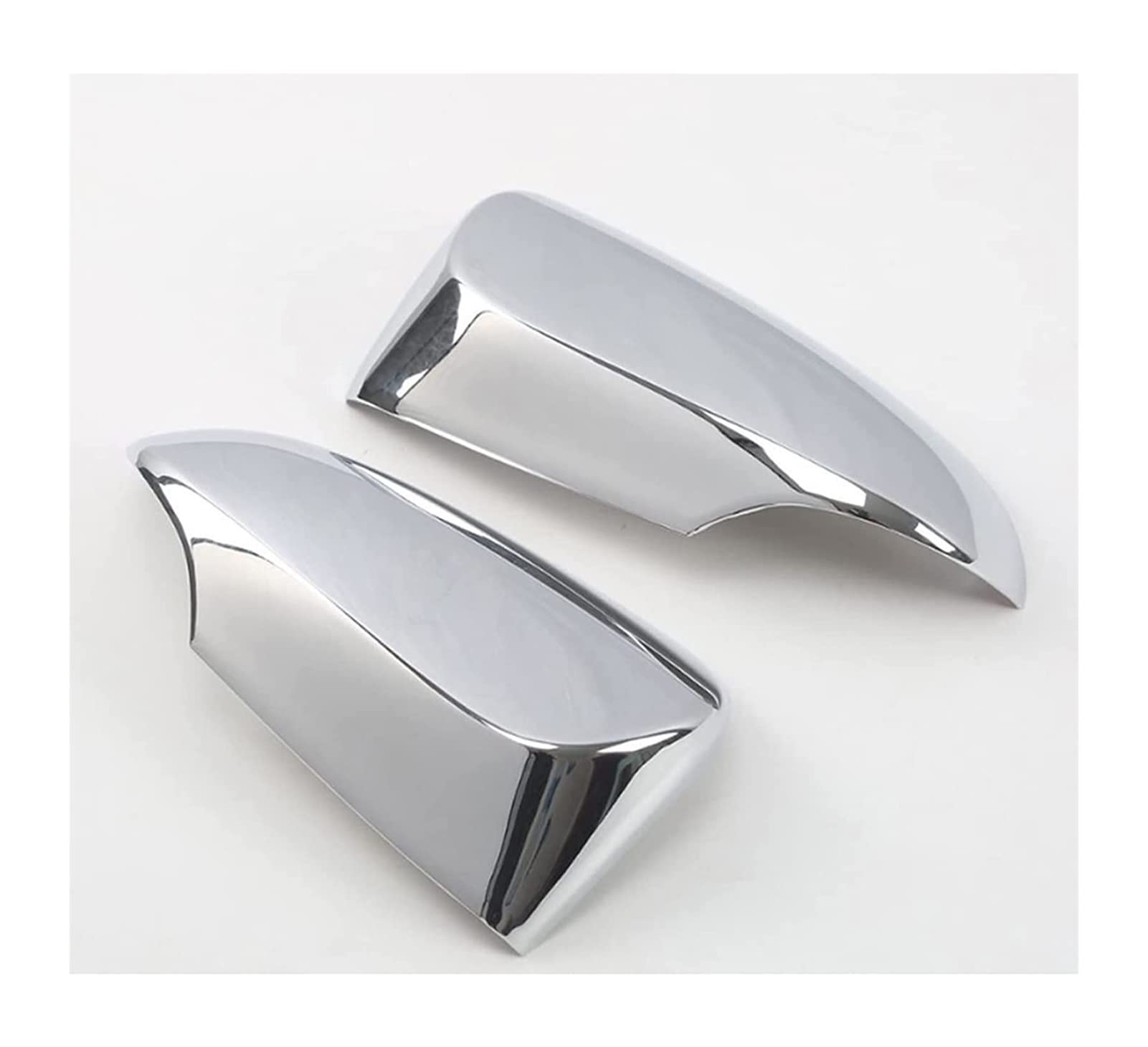 Coque Rétroviseur Extérieur Voiture Rétroviseur pour Toyota pour Yaris pour XP150 2013 2014 2015 2016 2017 2018 Voiture Rétroviseur Couvercle Garniture Chrome Côté Tourner