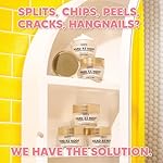 Onyx Professional Hard as Hoof Nail Strengthening Cream, Coconut Scent - Nail Growth and Conditioning Cuticle Cream Stops Splits, Chips, Cracks & Strengthens Nails, 1 oz - Image 4