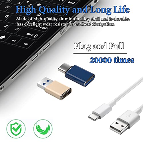 Cmars [ 6 Pack Usb C To Usb Adapter (3 Pack)&Usb To Usb C Adapter (3 Pack) Superspeed Data Transfer & Fast Charging For Iphone/Pc/Samsung/Ipad/Laptop/Car Charger/Flash Disk #TOP2