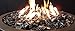 Hiland RGLASS-BLK Pit Fire Glass i n Black, Extreme Tempature Rating, Good for Propane or Natural Gas, 10 Pounds, 10 lb