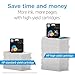 HP 62XL Tri-color High-yield Ink Cartridge | Works with Printer Series: ENVY 5540, 5640, 5660, 7640; OfficeJet 5740, 8040; OfficeJet Mobile 200, 250 | Eligible for Instant Ink | C2P07AN
