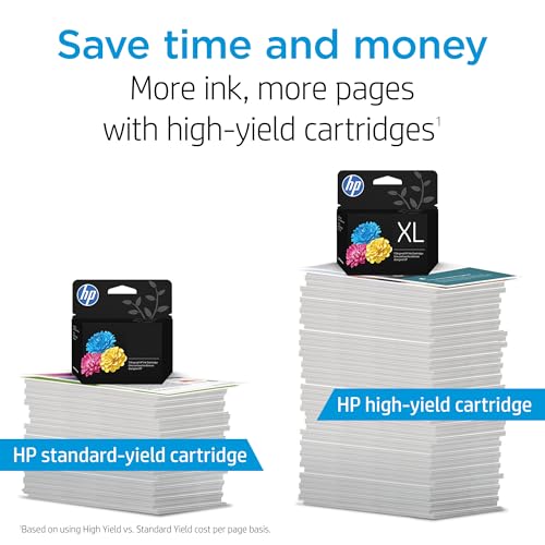 hp 67xl black high-yield ink cartridge for hp printers  works with printer series deskjet 1255 2700 4100 envy 6000 6400 series  eligible for instant ink  3ym57an