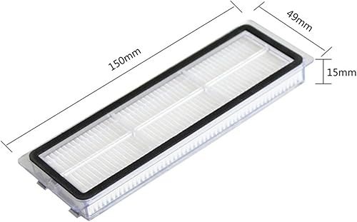 Miniatura 6 de Kit de piezas de repuesto compatible con Mijia 1C 2C STYTJ01ZHM, compatible con Dreame F9 Robot aspirador, cepillo de rodillo, filtro Hepa (color
