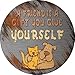 A Friend Is A Gift Novelty Metal Circular Sign C-1218