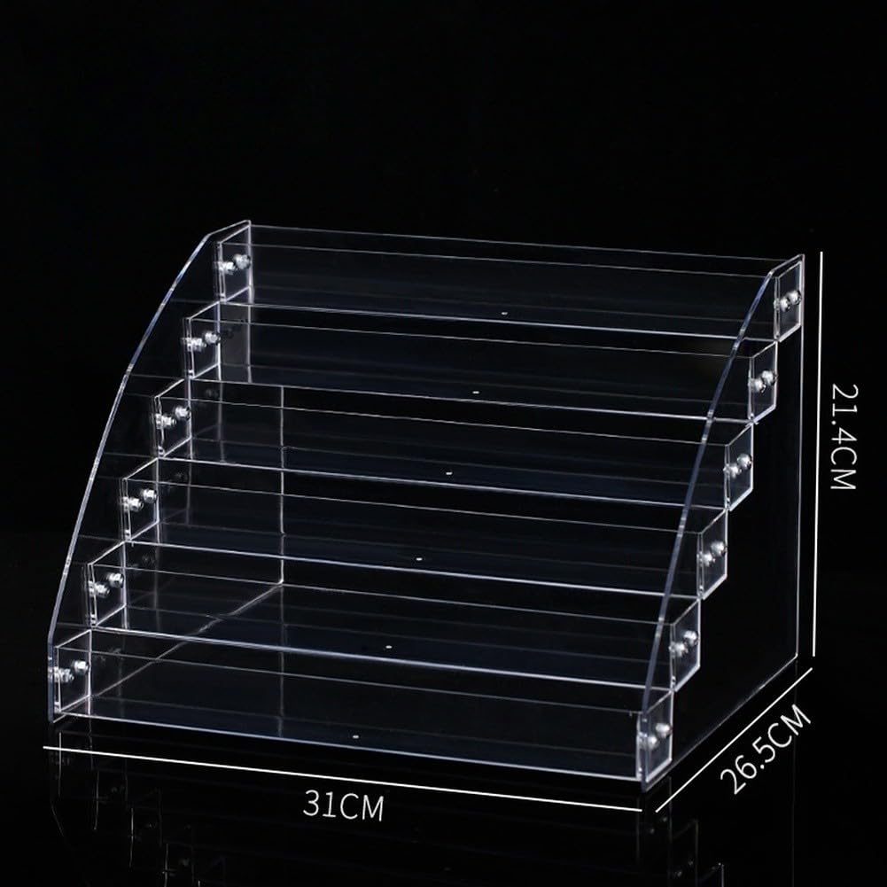 Organizador Acrílico Transparente 6 Niveles para Pinturas