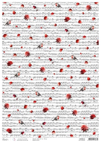Ciao Bella Papel de Arroz Piuma Rose Whispers A3