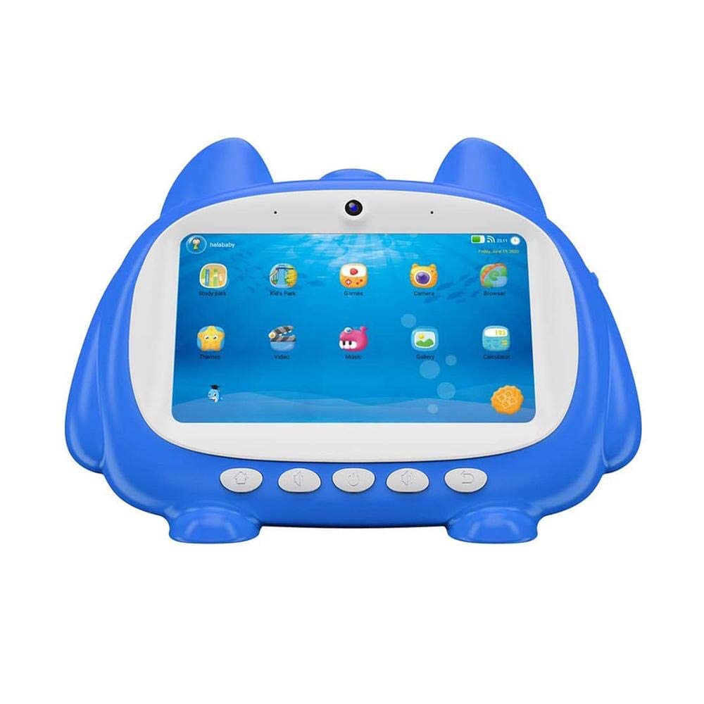 WEIWEI Kid's Learning Machine 7in Educational Tablet Pc Microphone Singing Gaming