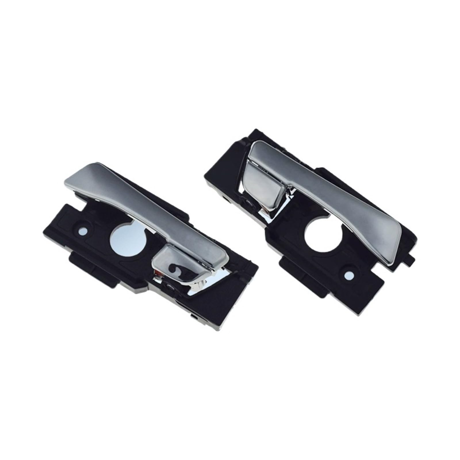 KEBJSBGTD Front Rear Car Interior Door Handles LeftRight Chrome for Hy&undai Accent 2012 2013 2014 2015 2016 2017 83610-1R000 83620-1R000 Cars Doors Handles