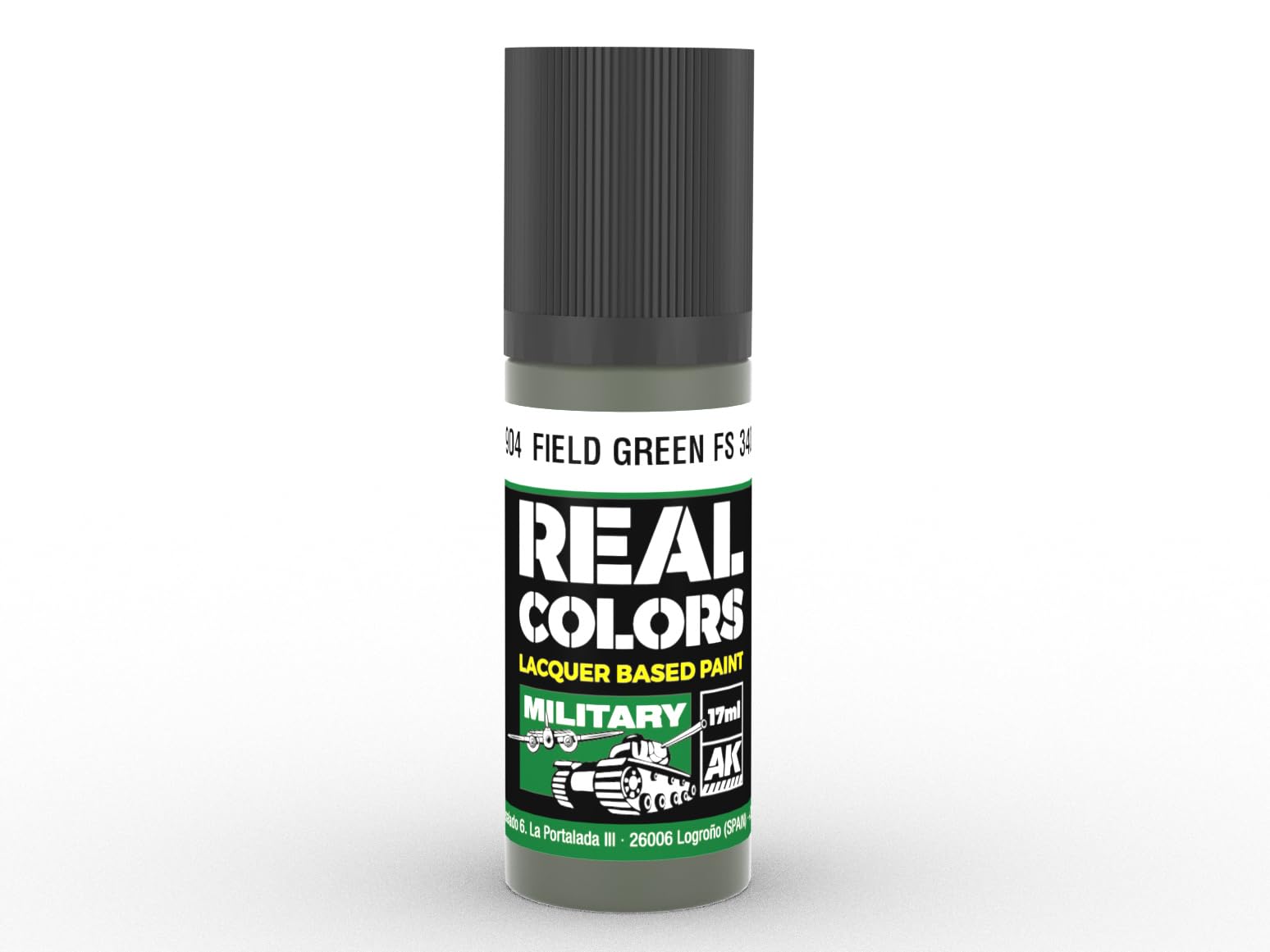 Ak Interactive Green Ak Real Colors Rc904 Field Fs 34097 (17Ml) (Old Rc231)