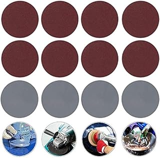 100Pcs 3inch Sanding Discs Pads Hook and Loop 80/100/180/240/600/800/1200/2000/3000 Grits Sanding Sheets Paper Assorted for Random Orbital Sander
