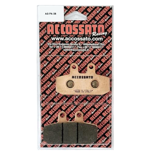 Pastiglie Freno Accossato posteriori per MOTO-GUZZI V85 TT EVOCATIVE GRAPHICS dal 2023 al 2023 (CC 850)
