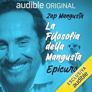 Diseño de la portada del título Epicuro. La filosofia della Mangusta - Capitolo III