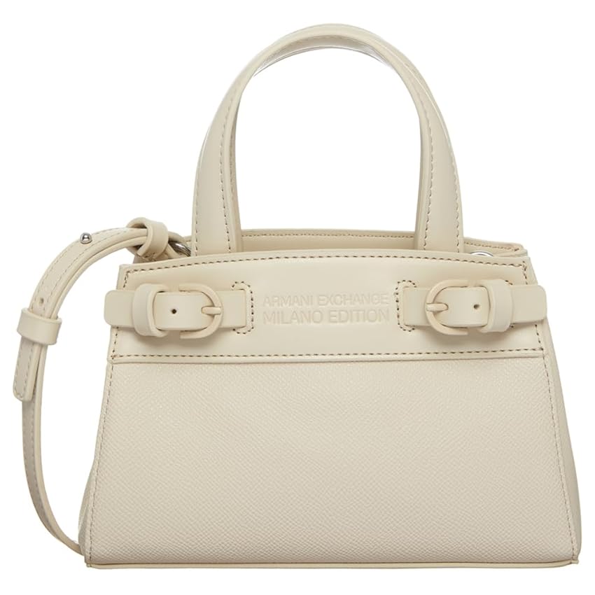 Armani Exchange Milano Edition Small Tote, S Donna, Dusty Ground, Einheitsgröße