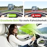 AUVON Keilkissen fürs Auto Stuhl mit U-Form-Design zur Sitzerhöhung & Haltungssupport, Memory Foam Sitzkissen-Auto zur Linderung von Steißbein-, Rücken- und Ischiasschmerzen, rutschfeste Unterseite