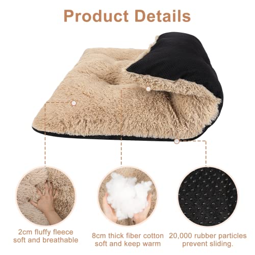 JOEJOY-Dog-Mat-Mattress-Washable-Waterproof-Extra-Large-Dog-crate-mat-Dog-Crate-bed-Water-Resistant-Flat-Xl-Dog-Pillow-Bed-for-Large-Dogs-101x68x7cm