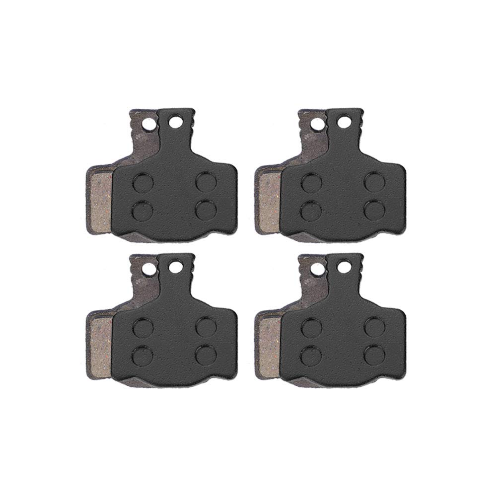 ECSiNG Lot De 2 Paires De Plaquettes De Frein à Disque En Résine Semi