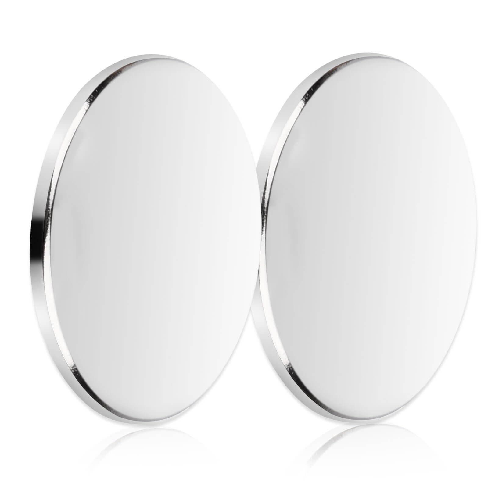 30x2mm Super Strong Fridge Magnets, Large Neodymium Magnets for Whiteboard, Heavy Duty Crafts Magnets, Round Rare Earth Magnets for Crafts, White Board, DIY, Building, Billboard in Home, Office