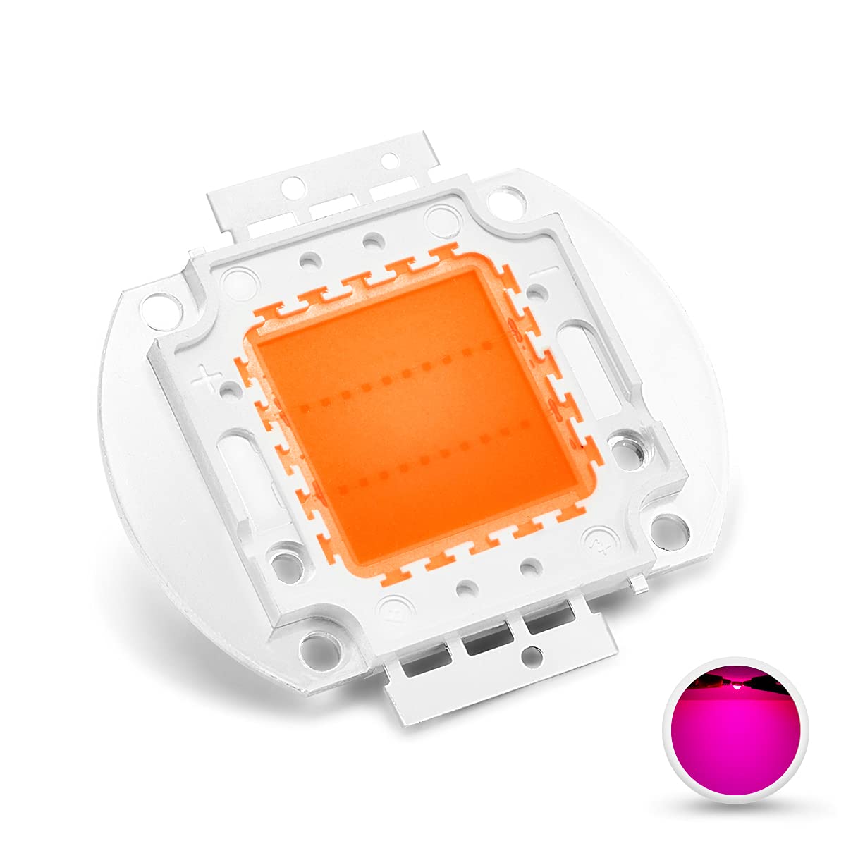 高性能フルスペクトルLEDまさ Amazon | Chanzon ハイパワー LED チップ 20W フルスペクトル 植物育成