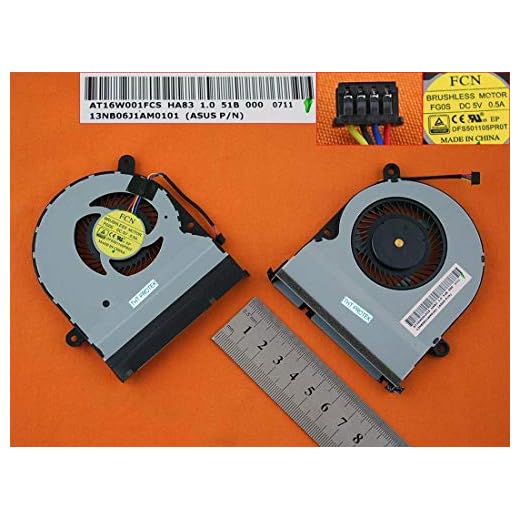 Kompatibel für ASUS Transformer Book Flip TP300LJ, TP300UA Kylfläkt fläkt kylare