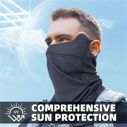 Sun protection masks Quick-drying Tube Scarf Cool Sun Protection Face Mask Neck Gaiter Cover4