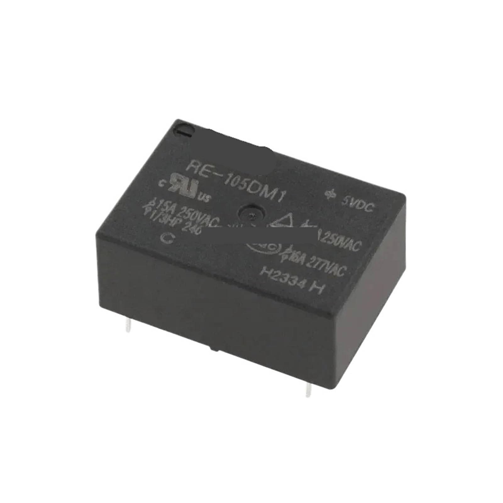 ICXLPMC 1pcs Relay RE-105DM1 16A 4PIN 5V Power Relay