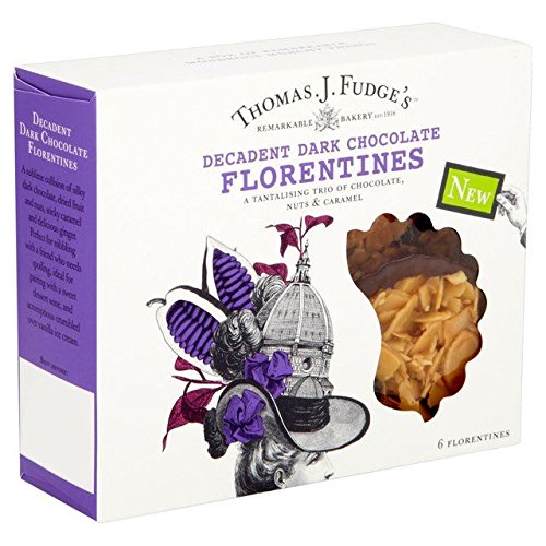 Fudge's Dark Chocolate Florentines - 8 per pack