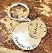 15 Years Down Forever To Go, 15th Anniversary, 2011 Dime and Nickel Key Chain, Husband Gift, Gift for Wife