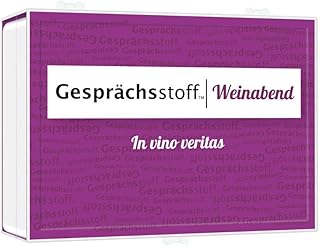 Kylskapspoesi 41007 - Gesprächsstoff Weinabend, Weiß, 95 mm x 75 mm x 40 mm