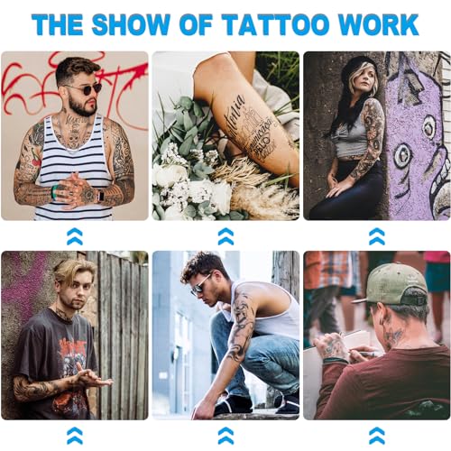 Peaux de tatouage pour éviter de percer le support avec 50 bavoirs étanches - 7