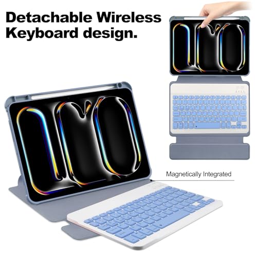 Étui pour tablette PC Pro 11 2024 avec clavier sans fil et support S Pen folio - 3