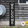 Amazon.com: Welcome Sign for Front Door Porch - Large Standing ...