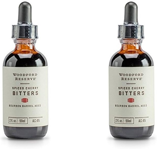 Woodford ReserveSpiced Cherry Bourbon Barrel Aged Cocktail Bitters - 59ml (Pack of 2)