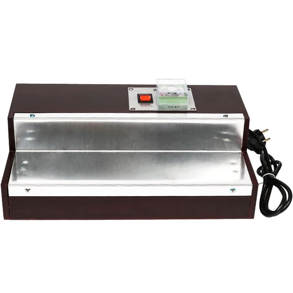 AYCDL Cellophane Wrapping Machine, Hand Cellophane Film Packing Wrap Machine,Desktop Heating Sealing Machine, for Poker Box