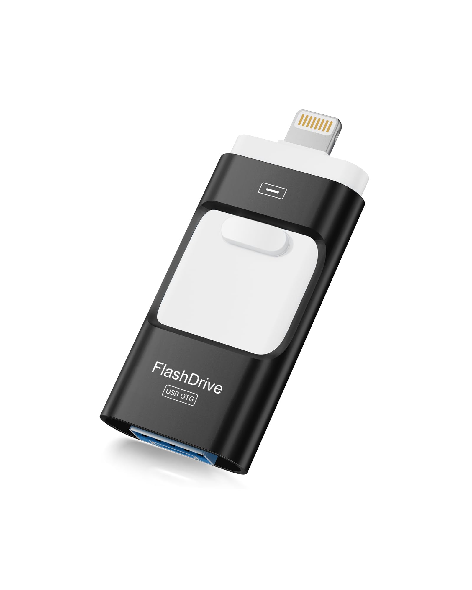 Photo 1 of MFi Certified 512GB iPhone Flash Drive, Photo Stick Memory Stick for iPhone iPad, USB Thumb Drive for Photos Videos Transfer & Backup, External Storage Compatible for iPhone/Android/PC/Mac (Black)
