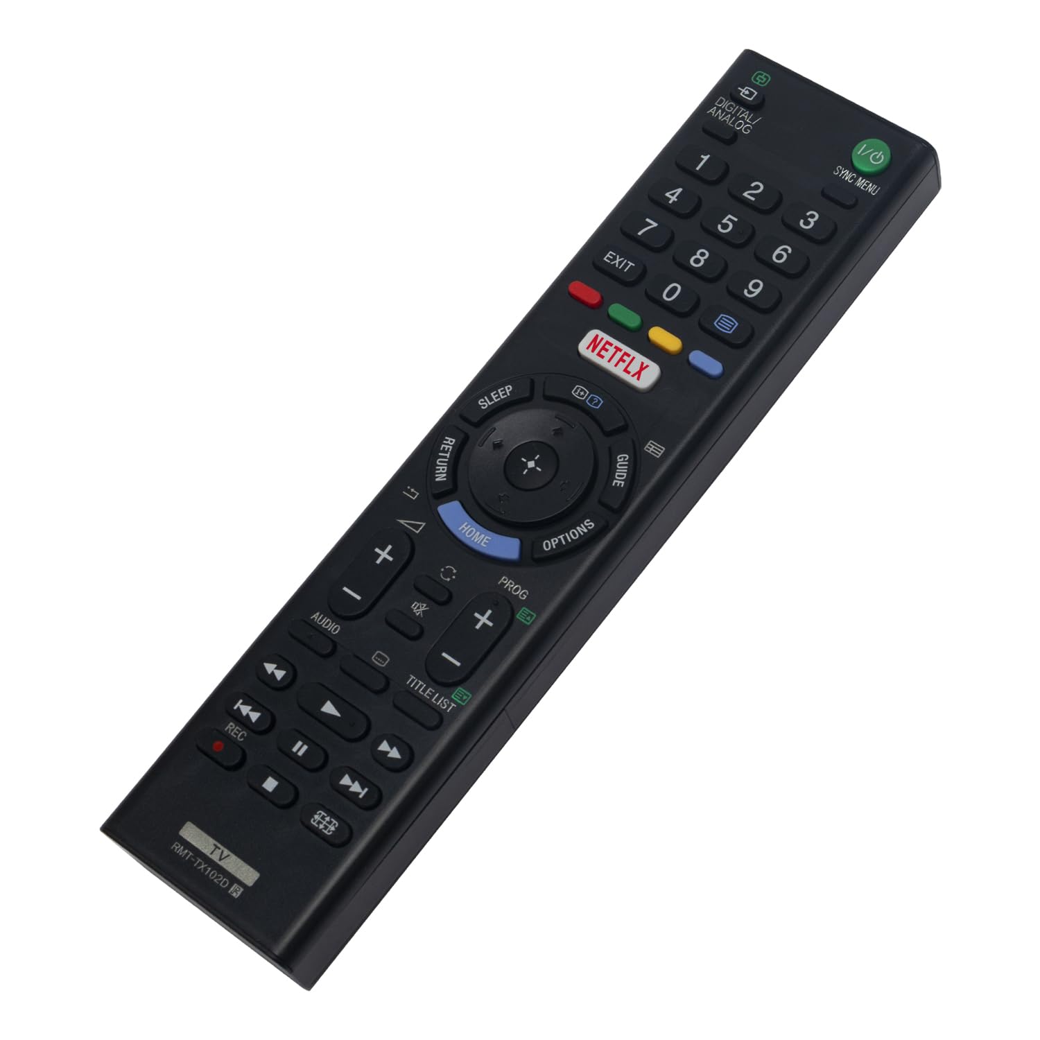 VINABTY Telecomando Universale Di Ricambio RMT-TX102D – Compatibile Con Sony Smart TV Serie KDL – Sostituisce Il Telecomando Originale – Batterie Non Incluse