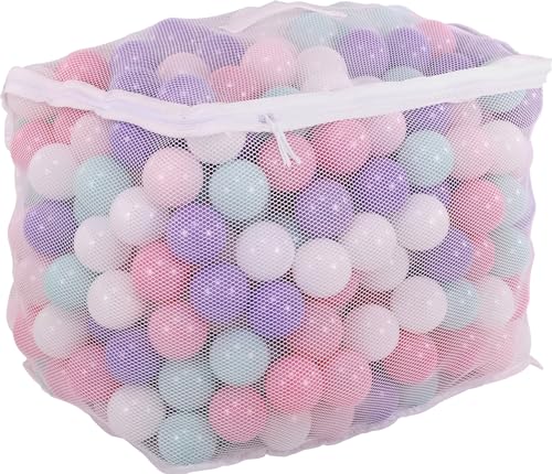 Image of BalanceFrom Play Pit Balls Toy Set for Kids with Mesh Bag