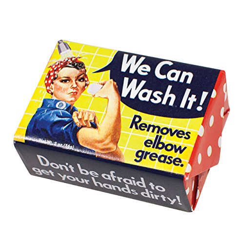 We Can Wash It Rosie the Riveter Soap - Made in the USA