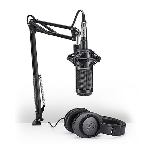 Audio-Technica AT2035PK Vocal Microphone Pack for Streaming/Podcasting - AT2035 Streaming/Podcasting Pack