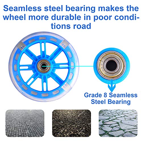 Image of Bike Training Wheels, Pair of Heavy Duty Rear with Stabilizers Mounted Kit for Kids Boy Girls Bikes of Single Speed Bicycle with 12 14 16 18 20 Inch