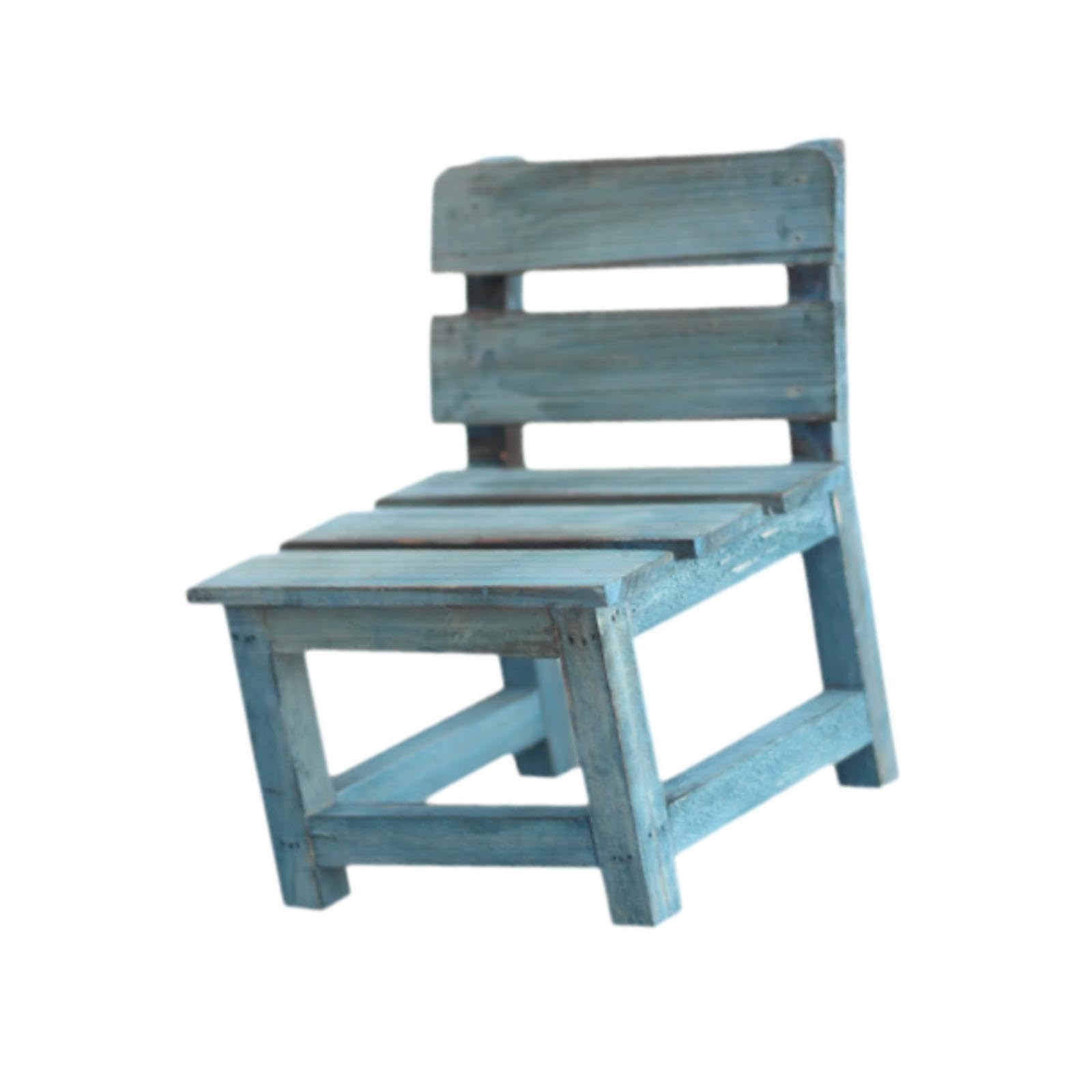 Wooden Mini Stool Versatile Novelty Garden Ornament for Garden Patio Bedroom Square Stool-picture-18