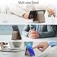 Handy Kartenhalter für MagSafe Wallet, 5 Kartenhalter, Magnetische Wallet Kompatibel mit MagSafe für iPhone 16/15/14/13/12 Pro Max Plus Serie, PU Kartenhalte, Nicht für iPhone 13/12 Mini (Braun)
