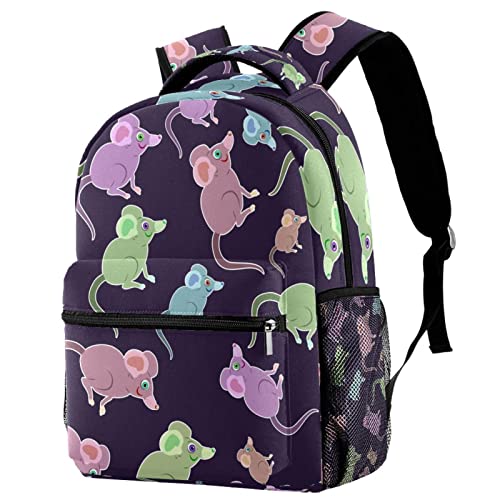 Sac à dos rose chat pour le campus et les escapades