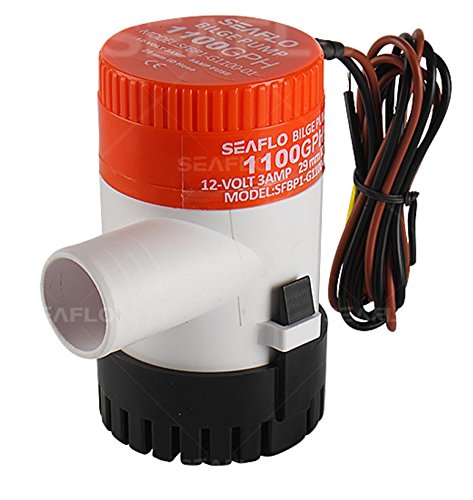 Seaflo 1100 GPH 12v Boat Marine Plumbing Electric Bilge Pumps 1000gph