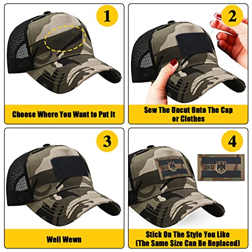 DEU Deutschland IR Infrarot Reflektierende Patches Klett Militär Bundeswehr Patch Klett Patches Für Taktische Kleidung Rucksack Baseballkappe Uniform Weste Hundegeschirr