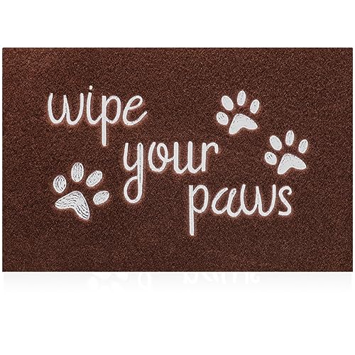 HLFMVWE Large Front Door Mat, 24X36 Welcome Door Mats for Entrance Doormat Floor Mat Durable Non Slip Rubber Entryway