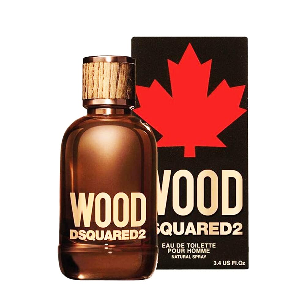 Dsquared2 Wood Pour Homme Eau de Toilette, 100 ml Geblümt
