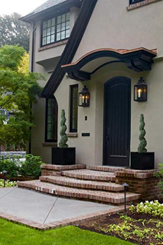 4' Spiral Boxwood Artificial Topiary Trees Indoor Or Outdoor In Plastic Pot Front Porch Decor (2 Pack Lush) #TOP4