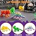 JOYIN 6 PCS Halloween 3D Printed Skeleton Toys, Flexible 3D Printed Animals Fidget Toys for Halloween Party Favor Goodie Bag Fillers, Kids Student School Classroom Prize